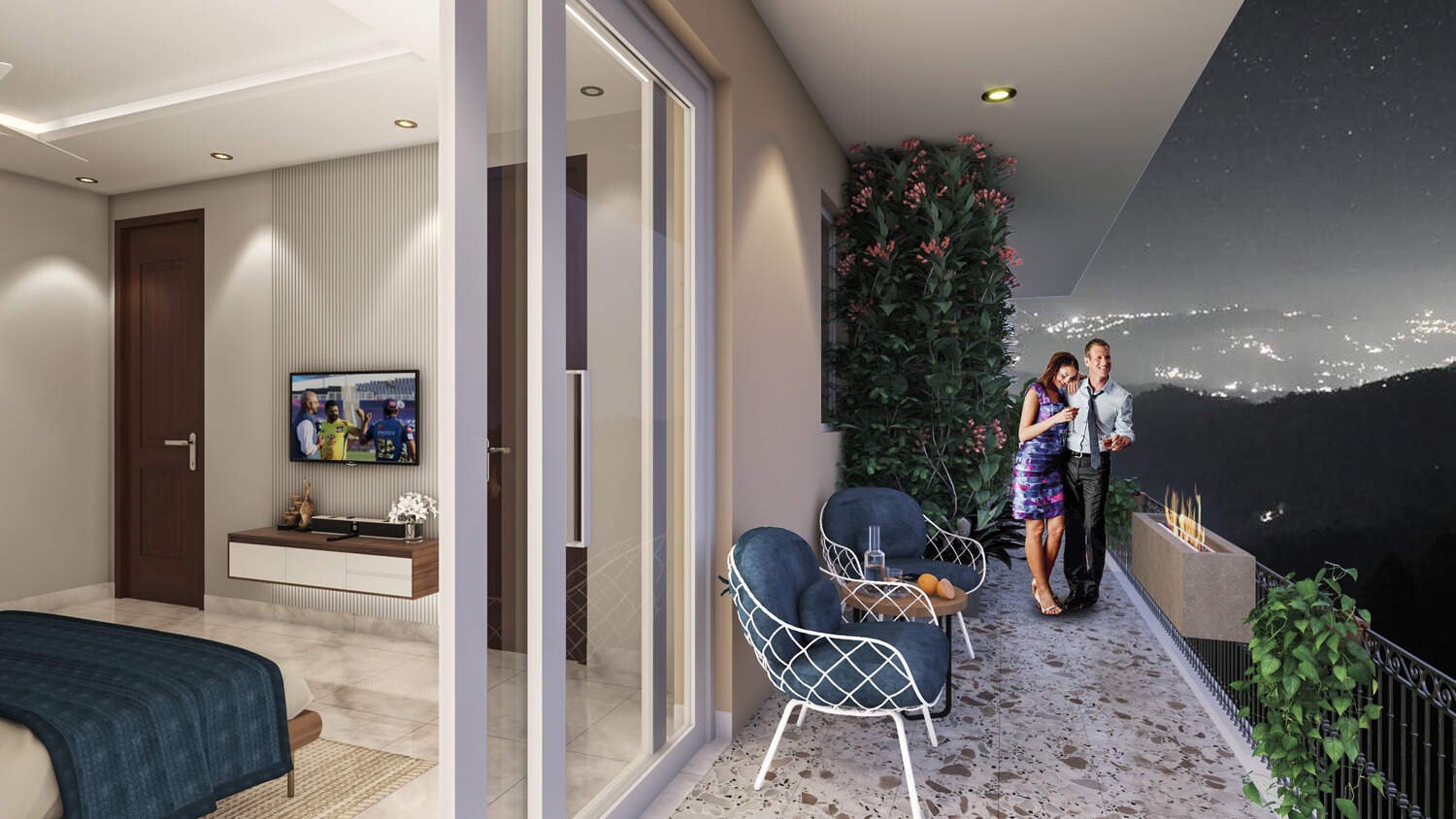 Haridwar One 3 BHK Apartment by ETH Infra 3 BHK Apartment in Haridwar